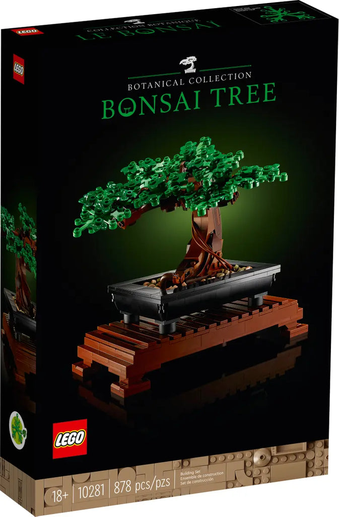 LEGO Bonsaiboompje 10281 - Gedetailleerd model van een bonsaiboom met verfijnde bouwstenen en een elegante pot, ideaal voor een decoratieve en natuurlijke uitstraling