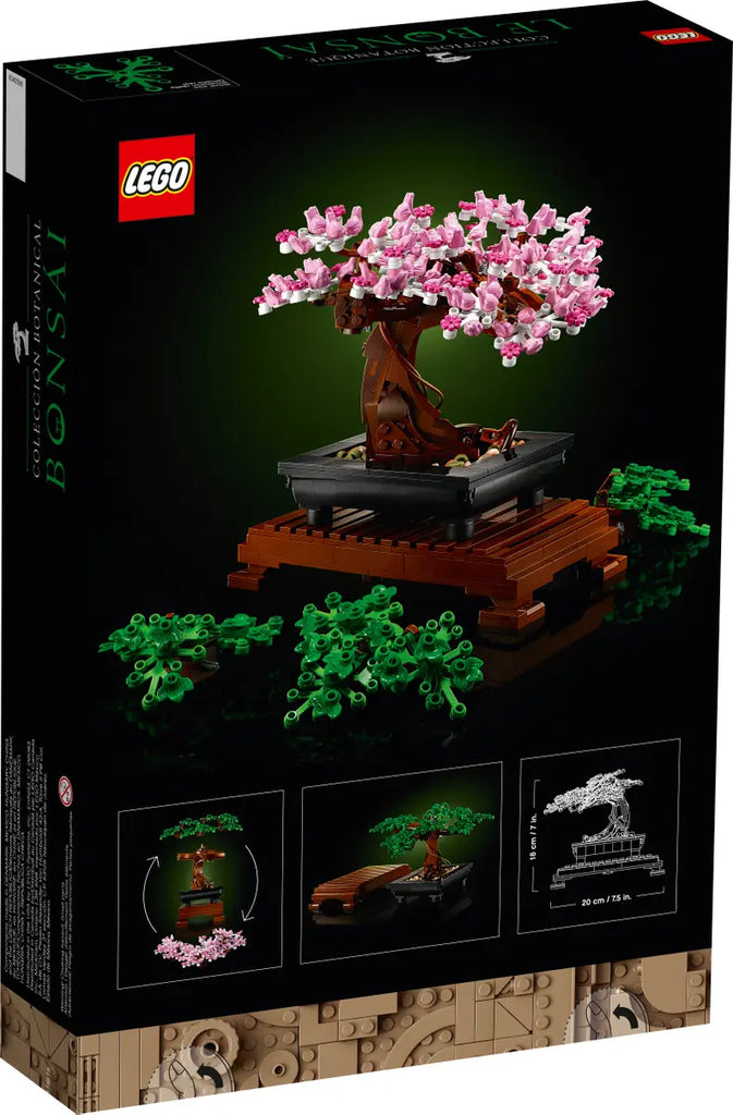 LEGO Bonsaiboompje 10281 - Gedetailleerd model van een bonsaiboom met verfijnde bouwstenen en een elegante pot, ideaal voor een decoratieve en natuurlijke uitstraling