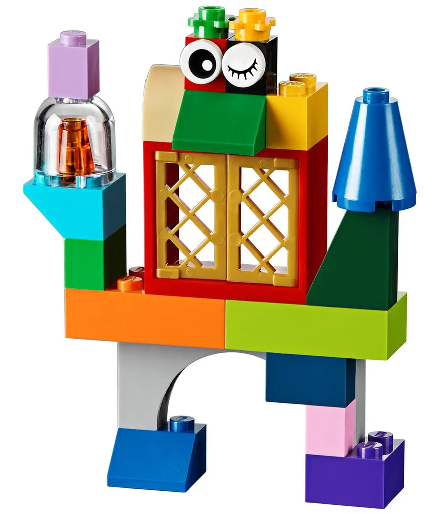 LEGO® Classic Creatieve grote opbergdoos 10698 - Veelzijdige opbergdoos gevuld met een breed scala aan kleurrijke LEGO® bouwstenen voor creatieve en educatieve bouwprojecten