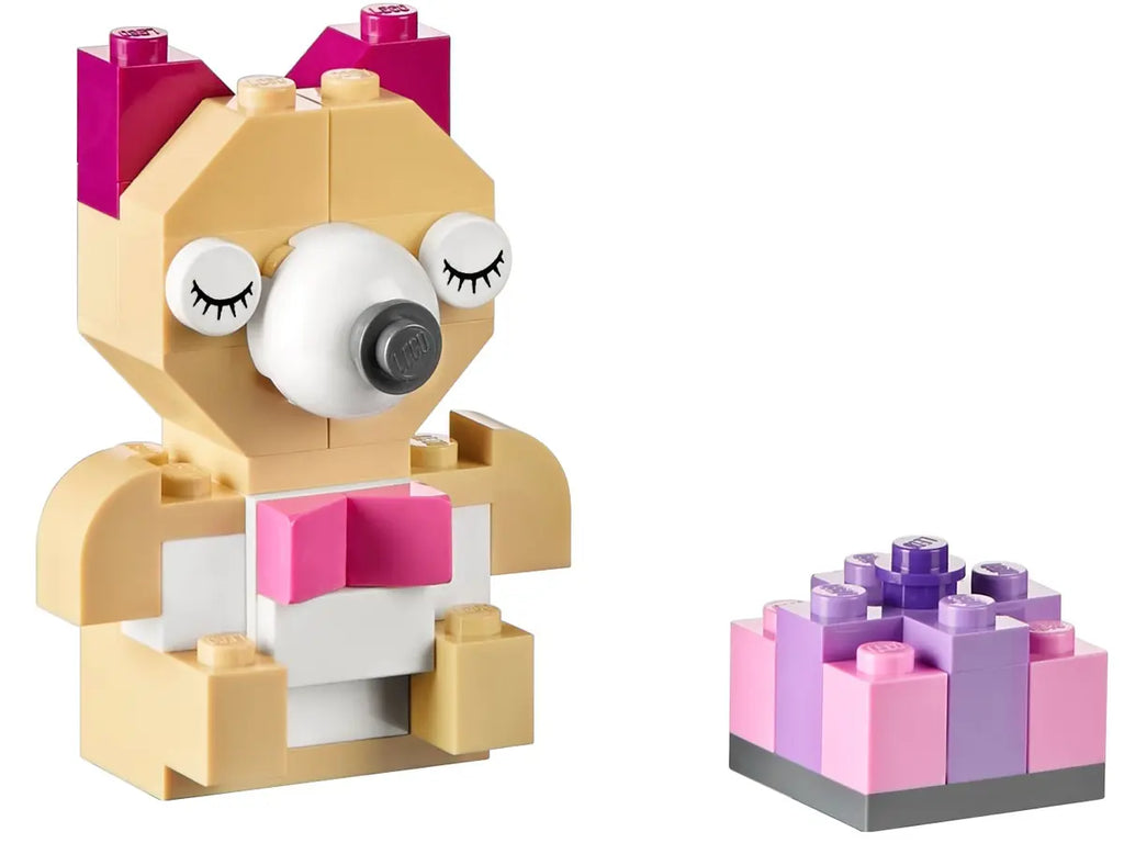 LEGO® Classic Creatieve grote opbergdoos 10698 - Veelzijdige opbergdoos gevuld met een breed scala aan kleurrijke LEGO® bouwstenen voor creatieve en educatieve bouwprojecten