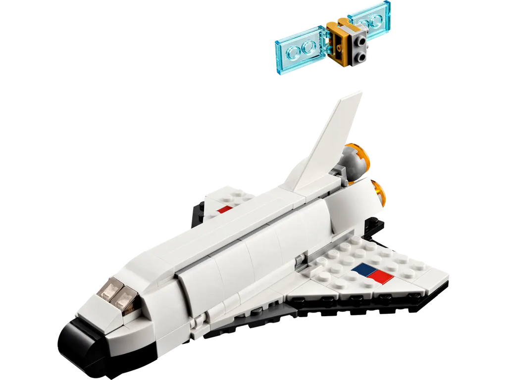 LEGO Space Shuttle 31134 - Gedetailleerd model van een spaceshuttle met realistische bouwstenen en authentieke kenmerken voor een spannende ruimteverkenning