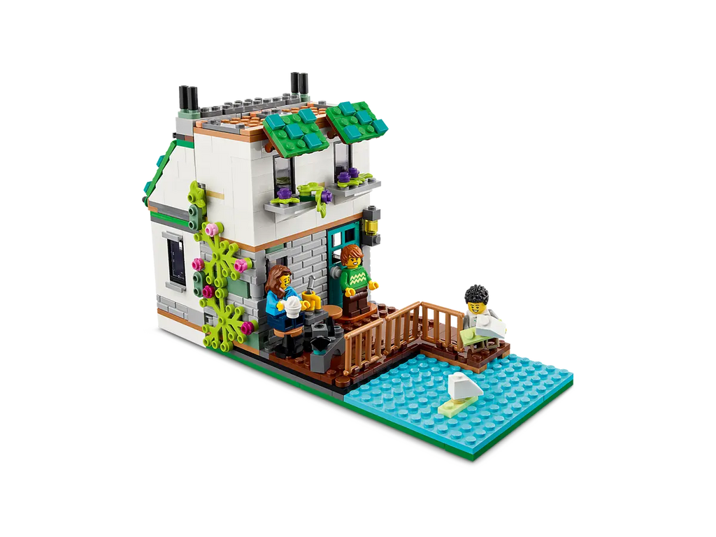 LEGO Cozy House 31139 - Schattig model van een knus huis met kleurrijke bouwstenen en gezellige details, perfect voor het bouwen van een comfortabele woning