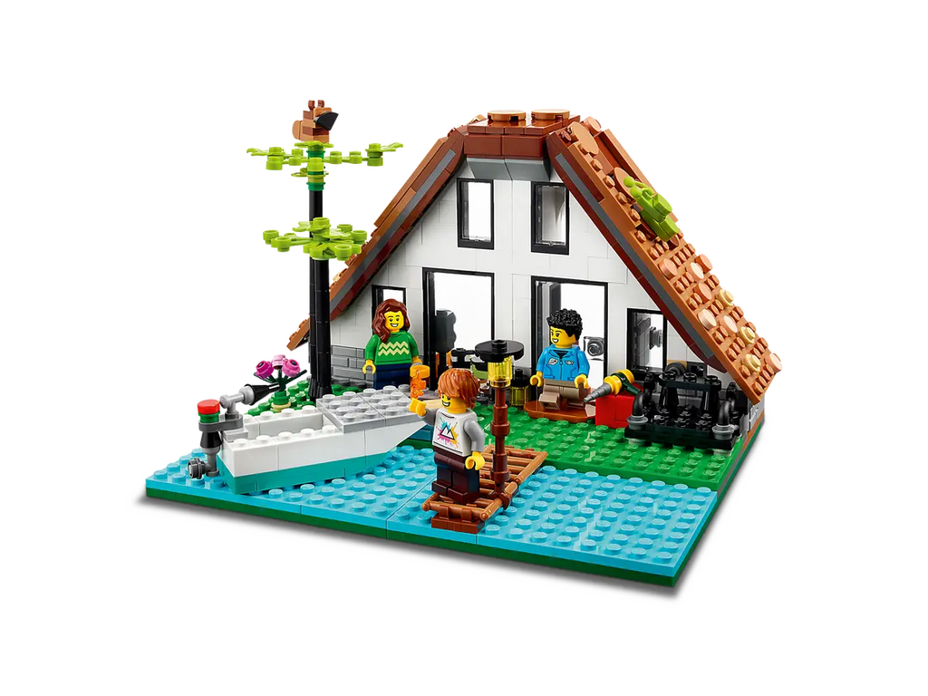 LEGO Cozy House 31139 - Schattig model van een knus huis met kleurrijke bouwstenen en gezellige details, perfect voor het bouwen van een comfortabele woning