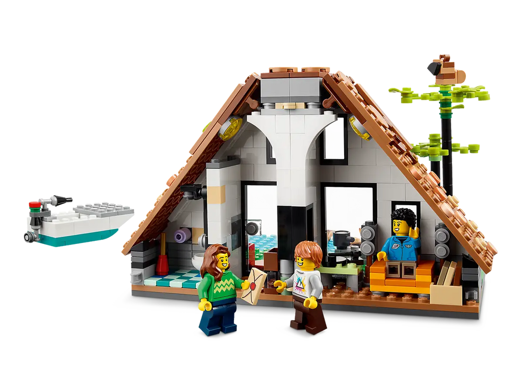 LEGO Cozy House 31139 - Schattig model van een knus huis met kleurrijke bouwstenen en gezellige details, perfect voor het bouwen van een comfortabele woning