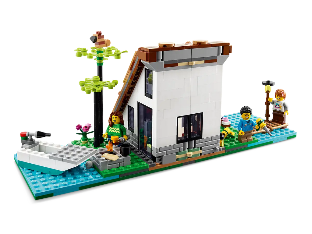 LEGO Cozy House 31139 - Schattig model van een knus huis met kleurrijke bouwstenen en gezellige details, perfect voor het bouwen van een comfortabele woning