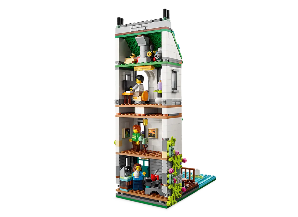 LEGO Cozy House 31139 - Schattig model van een knus huis met kleurrijke bouwstenen en gezellige details, perfect voor het bouwen van een comfortabele woning