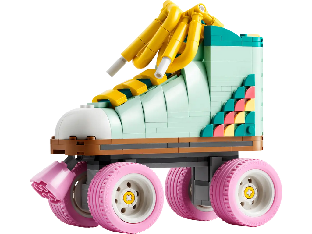 LEGO Retro Roller Skater 31148 - Retro model van een rolschaatser met kleurrijke bouwstenen en authentieke details, perfect voor fans van vintage stijlen en skaten