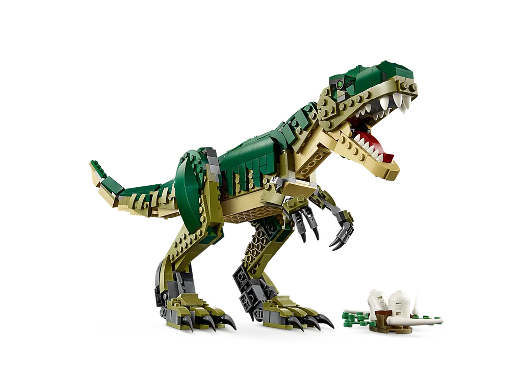 LEGO T. rex 31151 - Imposant model van een T. rex met gedetailleerde bouwstenen en realistische kenmerken, ideaal voor dinosaurussenliefhebbers en avontuurlijke bouwprojecten