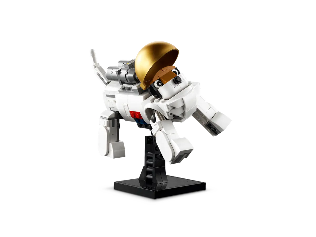 LEGO Space Astronaut 31152 - Gedetailleerd model van een ruimteastronaut met kleurrijke bouwstenen en realistische accessoires voor een avontuurlijke ruimteverkenning