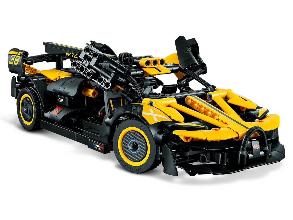 LEGO Bugatti Bolide 42151 - Gedetailleerd model van de Bugatti Bolide met realistische bouwstenen en aerodynamische kenmerken, ideaal voor autoliefhebbers en racefans