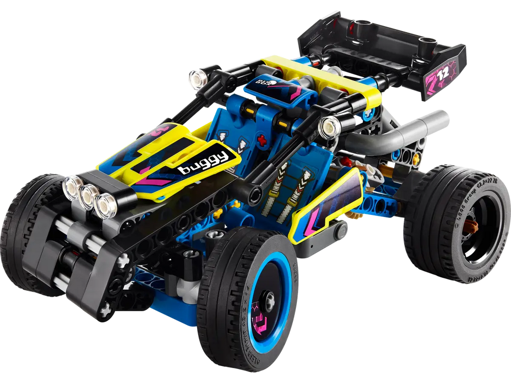 LEGO Off-Road Race Buggy 42164 - Robuust model van een off-road race buggy met gedetailleerde bouwstenen en realistische kenmerken voor avontuurlijke ritten