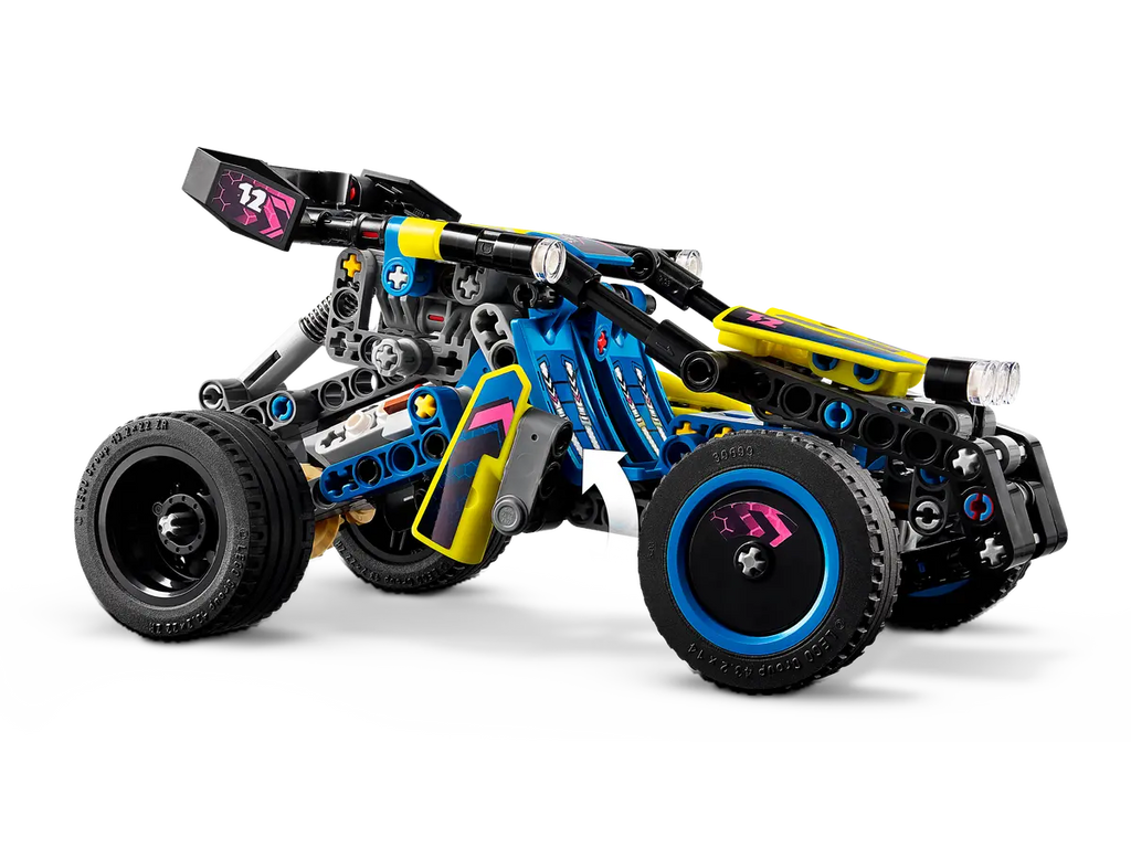 LEGO Off-Road Race Buggy 42164 - Robuust model van een off-road race buggy met gedetailleerde bouwstenen en realistische kenmerken voor avontuurlijke ritten