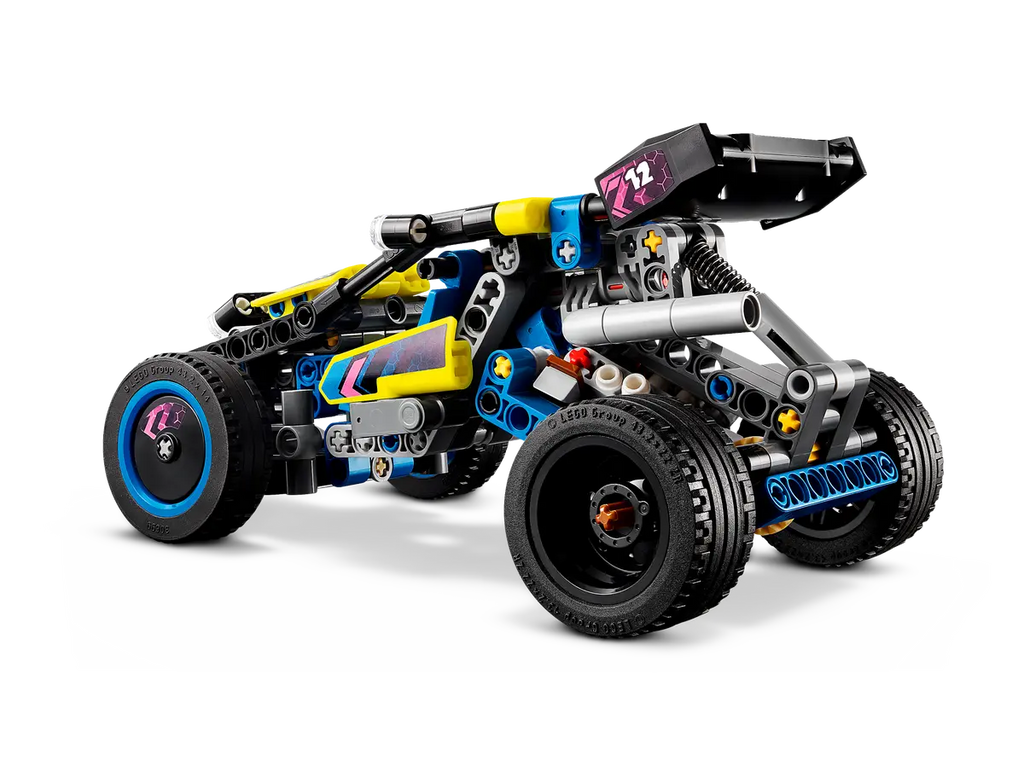 LEGO Off-Road Race Buggy 42164 - Robuust model van een off-road race buggy met gedetailleerde bouwstenen en realistische kenmerken voor avontuurlijke ritten