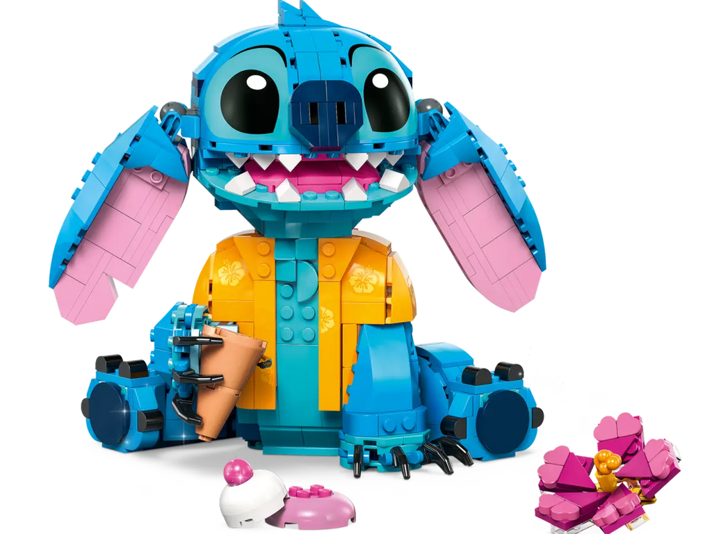 LEGO Stitch 43249 - Schattig model van Stitch uit de populaire film Lilo & Stitch, met gedetailleerde bouwstenen en levendige kleuren, perfect voor fans van het karakter