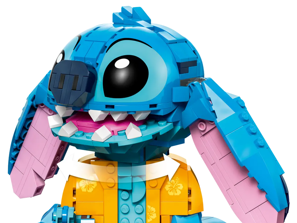 LEGO Stitch 43249 - Schattig model van Stitch uit de populaire film Lilo & Stitch, met gedetailleerde bouwstenen en levendige kleuren, perfect voor fans van het karakter