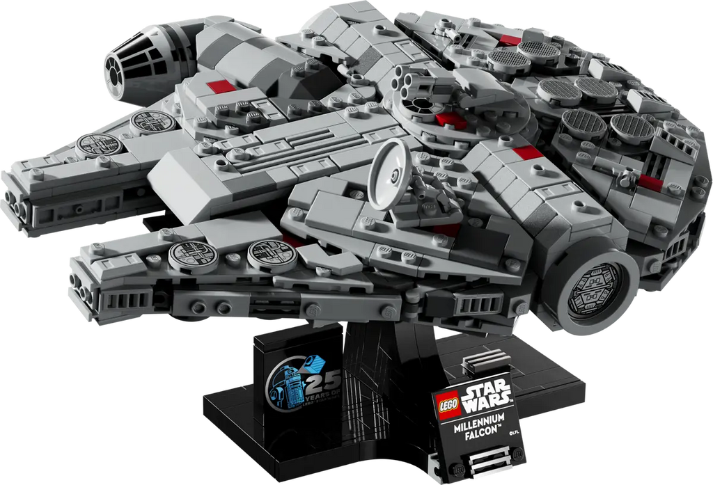 LEGO Millennium Falcon™ 75375 - Gedetailleerd model van het iconische ruimteschip met realistische bouwstenen en authentieke kenmerken uit Star Wars