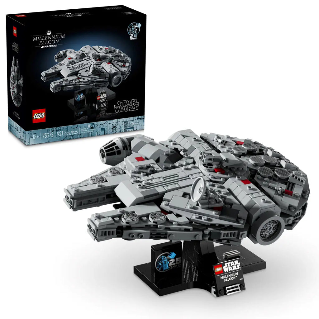 LEGO Millennium Falcon™ 75375 - Gedetailleerd model van het iconische ruimteschip met realistische bouwstenen en authentieke kenmerken uit Star Wars