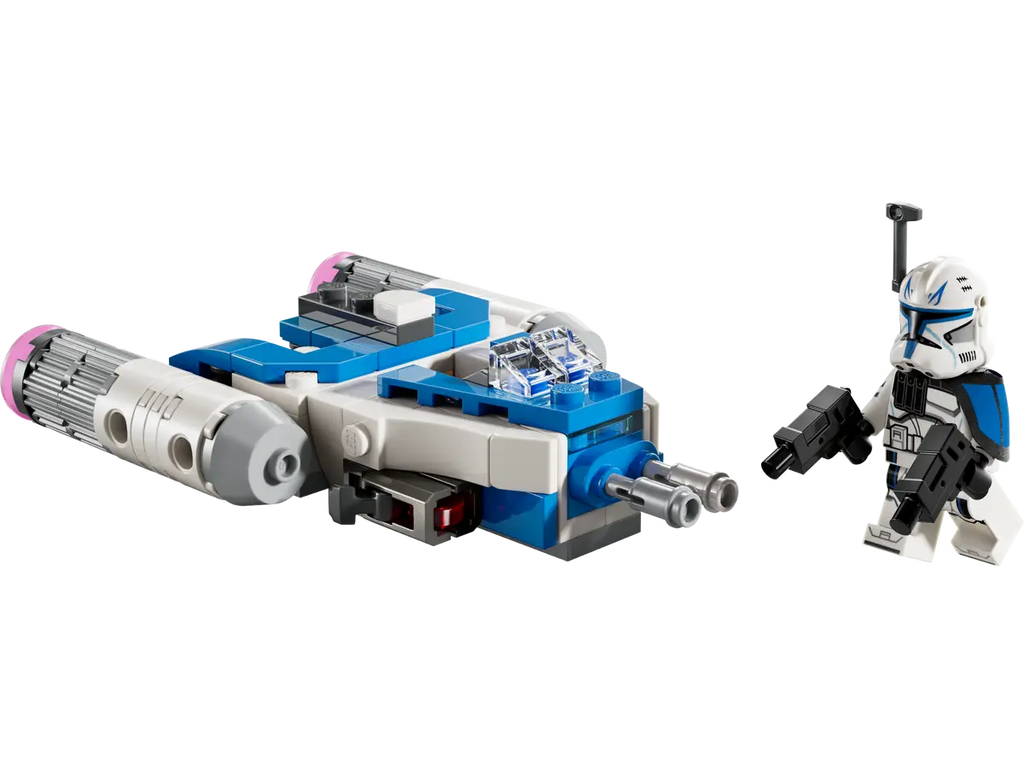 LEGO Captain Rex™ Y-Wing™ Microfighter 75391 - Compact model van de Y-Wing™ Microfighter met Captain Rex™, met gedetailleerde bouwstenen en authentieke kenmerken uit Star Wars