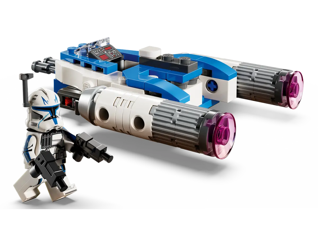 LEGO Captain Rex™ Y-Wing™ Microfighter 75391 - Compact model van de Y-Wing™ Microfighter met Captain Rex™, met gedetailleerde bouwstenen en authentieke kenmerken uit Star Wars