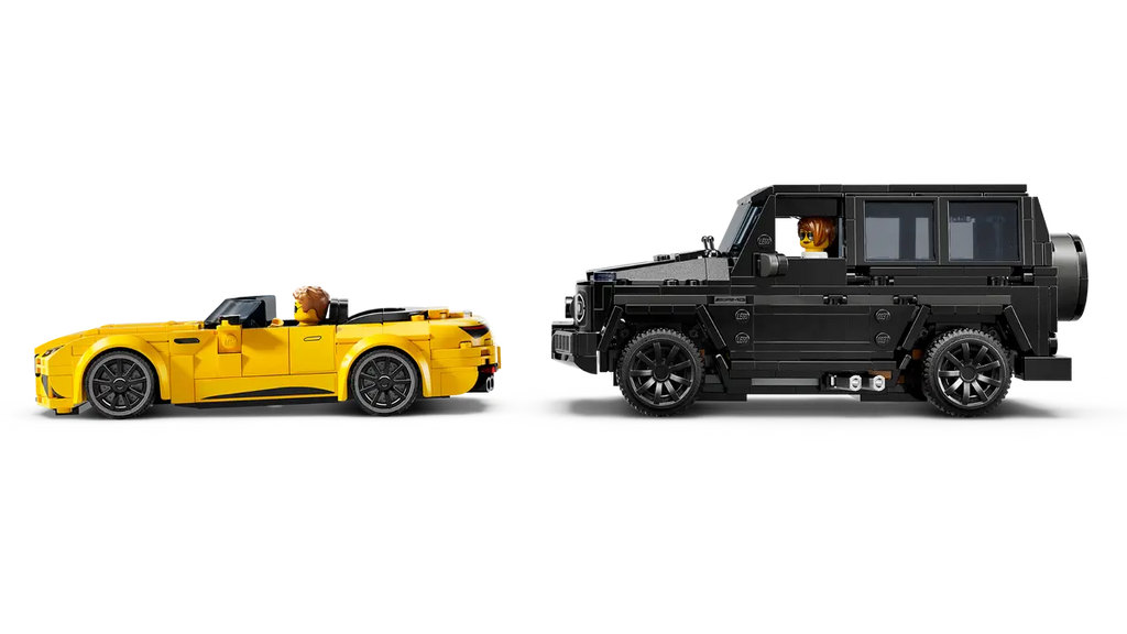 LEGO Mercedes-AMG G 63 en Mercedes-AMG SL 63 76924 - Twee gedetailleerde modellen van luxe voertuigen met realistische ontwerpen en authentieke details